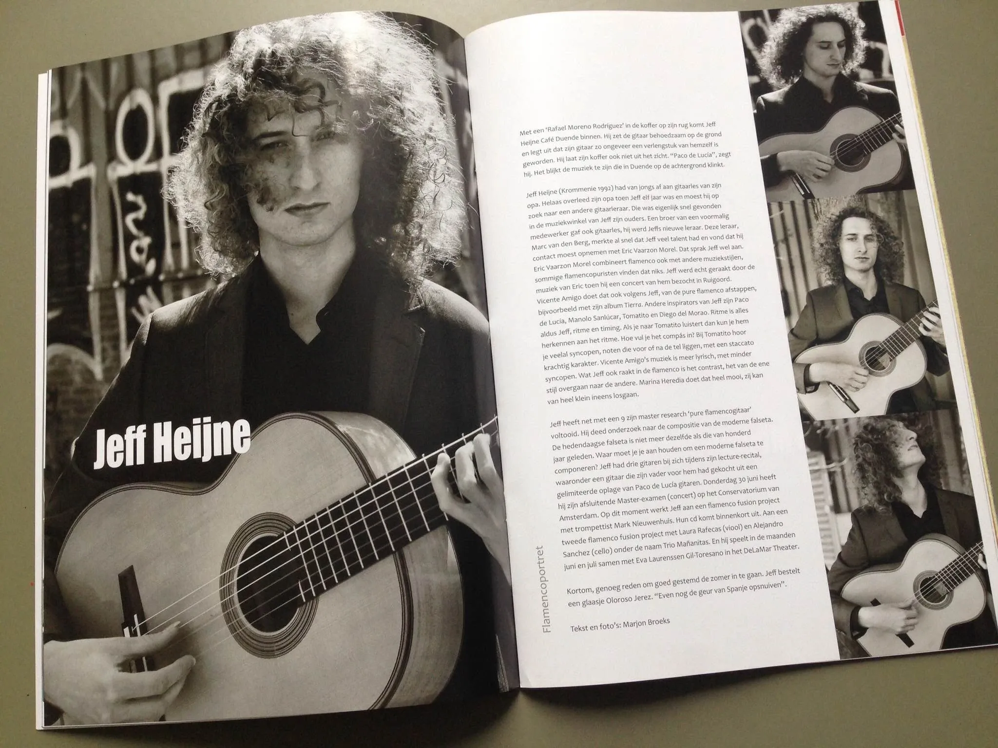 Tijdschriftartikel in Mundo Flamenco