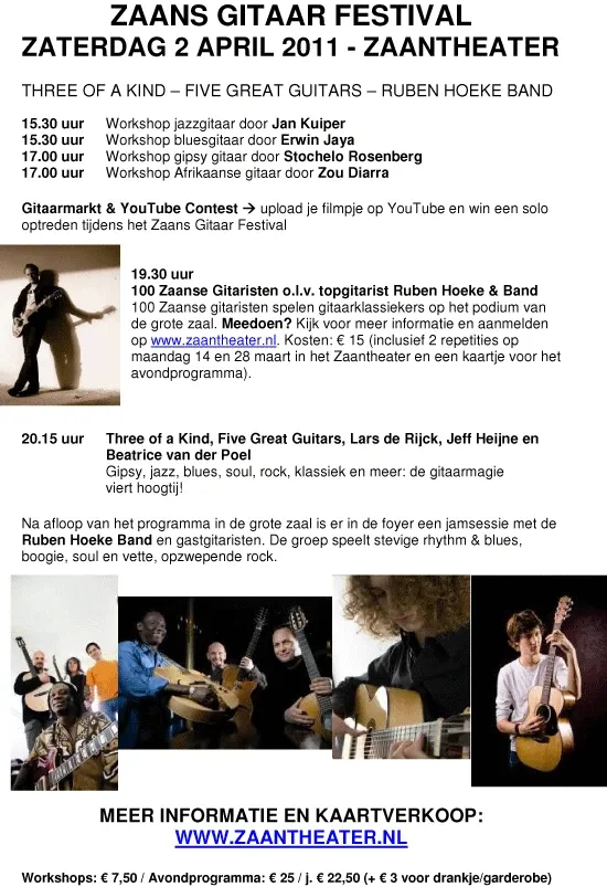 Affiche van het festival